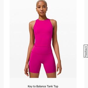 Lululemon “Key to Balance” tank